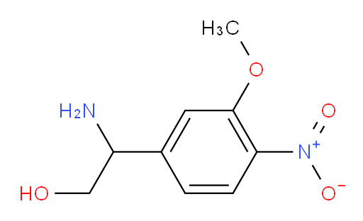 2-amino-2-(3-methoxy-4-nitrophenyl)ethan-1-ol