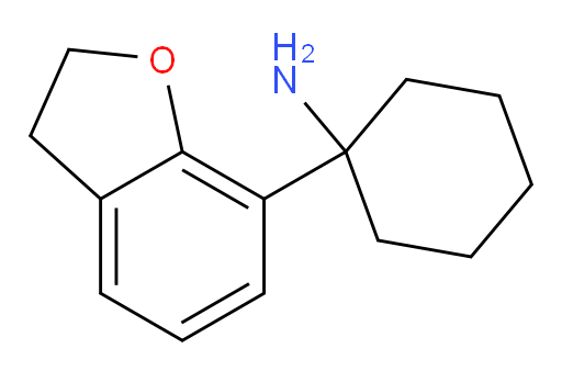 1-(2,3-dihydro-1-benzofuran-7-yl)cyclohexan-1-amine