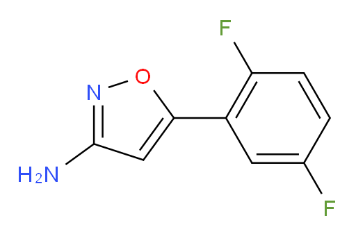5-(2,5-difluorophenyl)-1,2-oxazol-3-amine