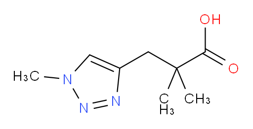 2,2-dimethyl-3-(1-methyl-1H-1,2,3-triazol-4-yl)propanoic acid