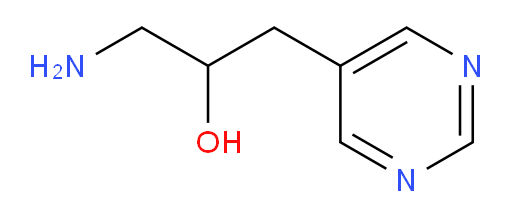1-amino-3-(pyrimidin-5-yl)propan-2-ol