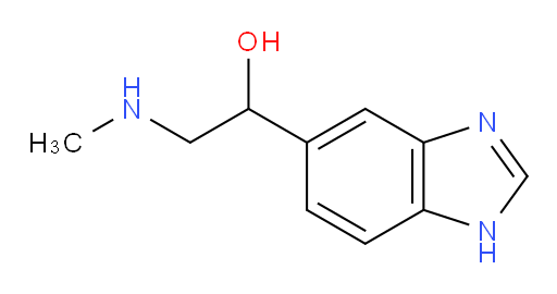 1-(1H-1,3-benzodiazol-5-yl)-2-(methylamino)ethan-1-ol