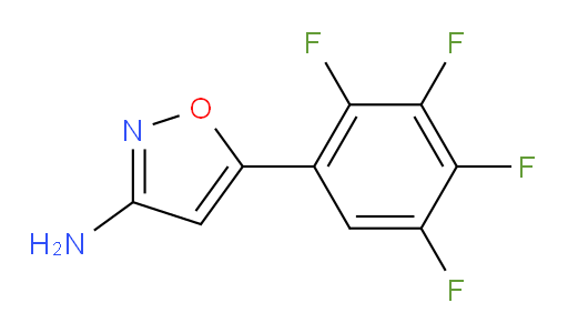 5-(2,3,4,5-tetrafluorophenyl)-1,2-oxazol-3-amine