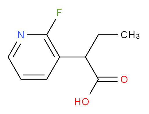 2-(2-fluoropyridin-3-yl)butanoic acid