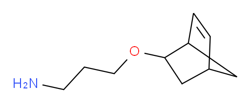 3-{bicyclo[2.2.1]hept-5-en-2-yloxy}propan-1-amine