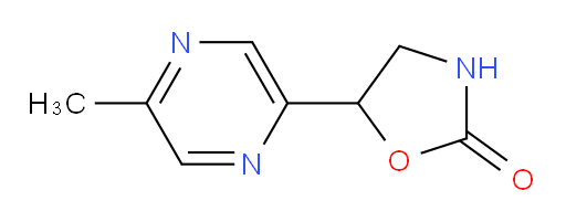 5-(5-methylpyrazin-2-yl)-1,3-oxazolidin-2-one