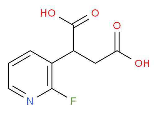2-(2-fluoropyridin-3-yl)butanedioic acid