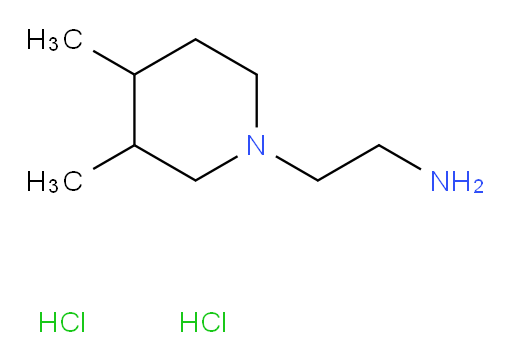 2-(3,4-dimethylpiperidin-1-yl)ethan-1-amine dihydrochloride
