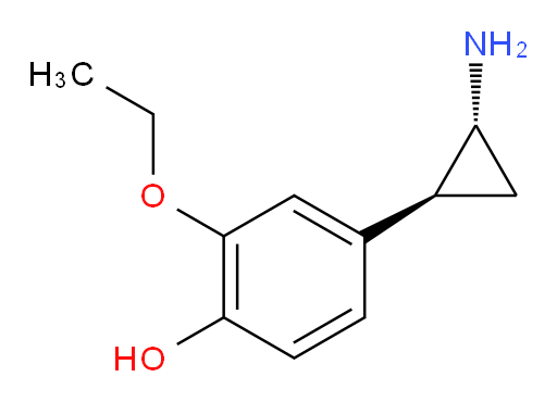 rac-4-[(1R,2S)-2-aminocyclopropyl]-2-ethoxyphenol