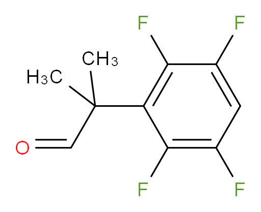 2-methyl-2-(2,3,5,6-tetrafluorophenyl)propanal