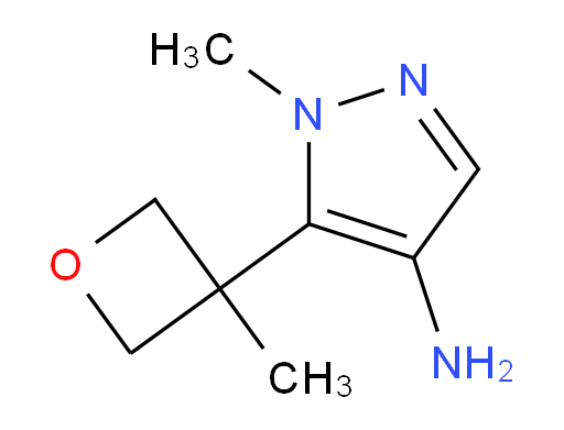 1-methyl-5-(3-methyloxetan-3-yl)-1H-pyrazol-4-amine