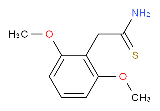 2-(2,6-dimethoxyphenyl)ethanethioamide