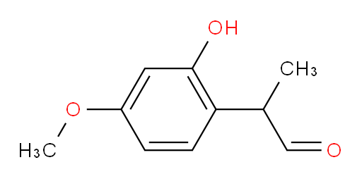 2-(2-hydroxy-4-methoxyphenyl)propanal