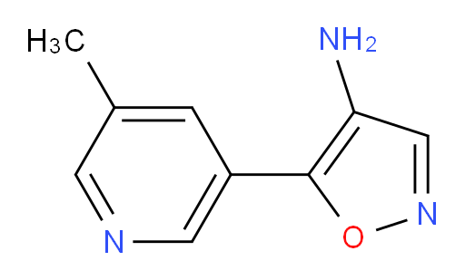 5-(5-methylpyridin-3-yl)-1,2-oxazol-4-amine