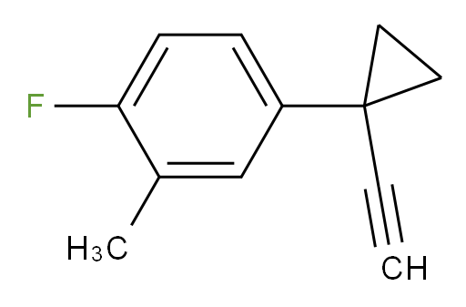 4-(1-ethynylcyclopropyl)-1-fluoro-2-methylbenzene