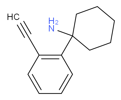 1-(2-ethynylphenyl)cyclohexan-1-amine