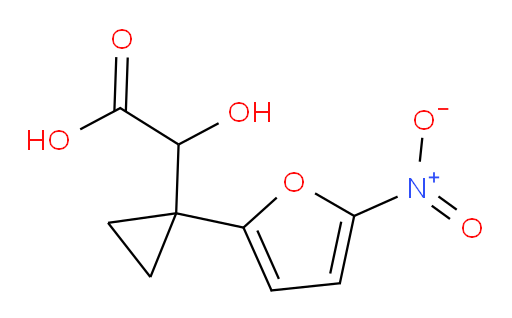 2-hydroxy-2-[1-(5-nitrofuran-2-yl)cyclopropyl]acetic acid