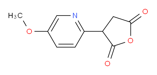 3-(5-methoxypyridin-2-yl)oxolane-2,5-dione