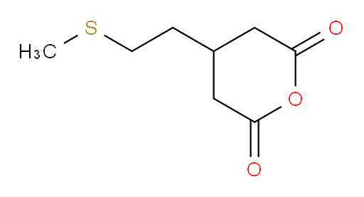 4-[2-(methylsulfanyl)ethyl]oxane-2,6-dione