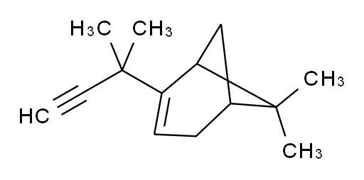 6,6-dimethyl-2-(2-methylbut-3-yn-2-yl)bicyclo[3.1.1]hept-2-ene