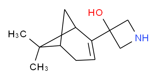 3-{6,6-dimethylbicyclo[3.1.1]hept-2-en-2-yl}azetidin-3-ol
