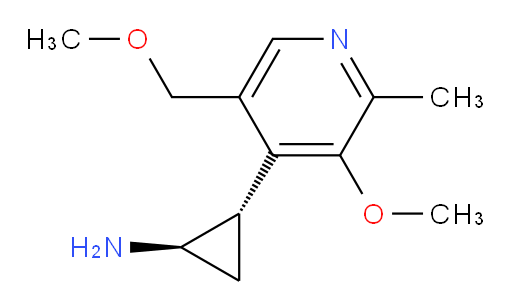 rac-(1R,2S)-2-[3-methoxy-5-(methoxymethyl)-2-methylpyridin-4-yl]cyclopropan-1-amine
