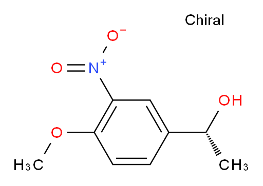 (1R)-1-(4-methoxy-3-nitrophenyl)ethan-1-ol