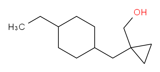 {1-[(4-ethylcyclohexyl)methyl]cyclopropyl}methanol