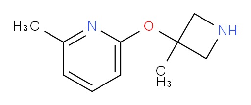 2-methyl-6-[(3-methylazetidin-3-yl)oxy]pyridine
