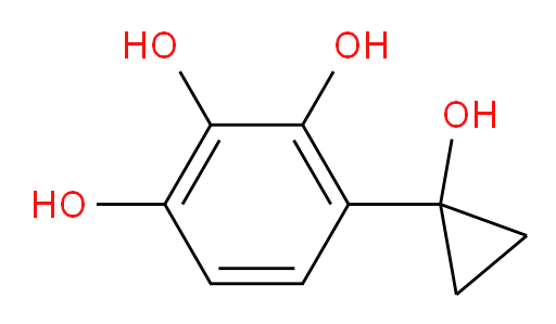4-(1-hydroxycyclopropyl)benzene-1,2,3-triol