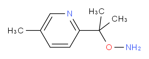 O-[2-(5-methylpyridin-2-yl)propan-2-yl]hydroxylamine