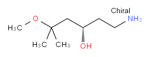 (3S)-1-amino-5-methoxy-5-methylhexan-3-ol