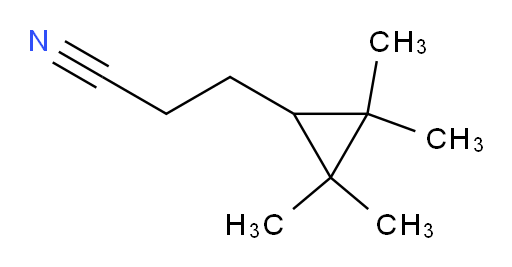 3-(2,2,3,3-tetramethylcyclopropyl)propanenitrile
