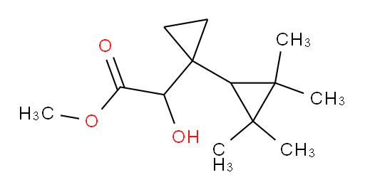 methyl 2-hydroxy-2-[1-(2,2,3,3-tetramethylcyclopropyl)cyclopropyl]acetate