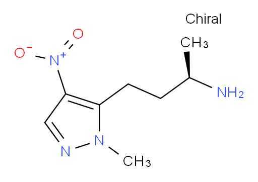 (2R)-4-(1-methyl-4-nitro-1H-pyrazol-5-yl)butan-2-amine