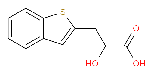 3-(1-benzothiophen-2-yl)-2-hydroxypropanoic acid
