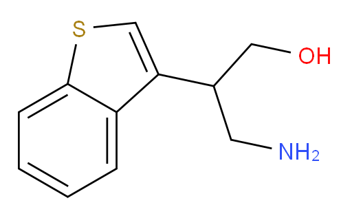3-amino-2-(1-benzothiophen-3-yl)propan-1-ol
