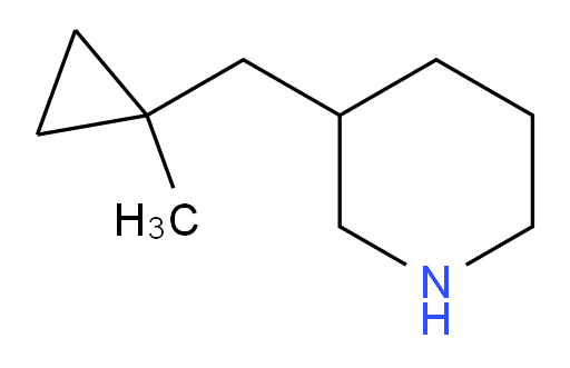 3-[(1-methylcyclopropyl)methyl]piperidine