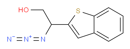 2-azido-2-(1-benzothiophen-2-yl)ethan-1-ol