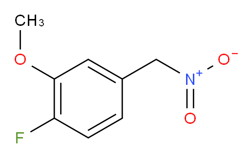 1-fluoro-2-methoxy-4-(nitromethyl)benzene