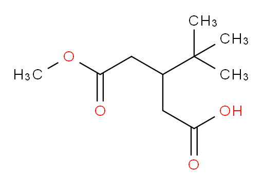 3-(2-methoxy-2-oxoethyl)-4,4-dimethylpentanoic acid