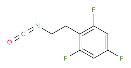 1,3,5-trifluoro-2-(2-isocyanatoethyl)benzene