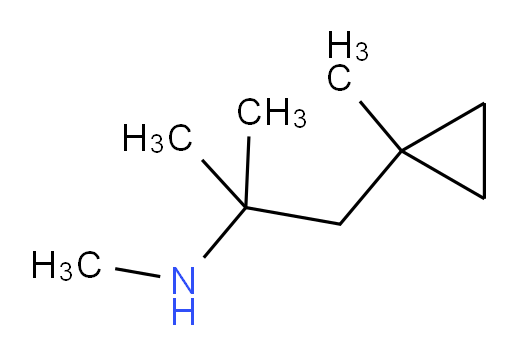 methyl[2-methyl-1-(1-methylcyclopropyl)propan-2-yl]amine