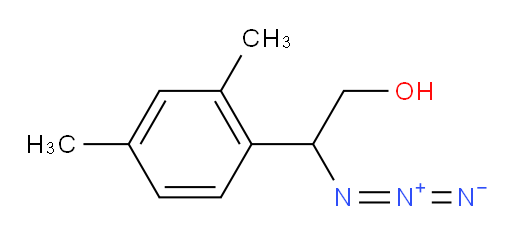 2-azido-2-(2,4-dimethylphenyl)ethan-1-ol