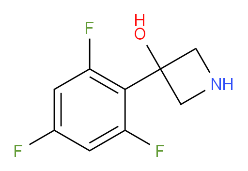 3-(2,4,6-trifluorophenyl)azetidin-3-ol