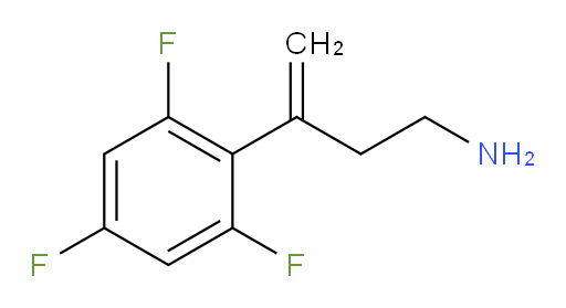 3-(2,4,6-trifluorophenyl)but-3-en-1-amine
