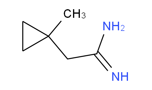 2-(1-methylcyclopropyl)ethanimidamide