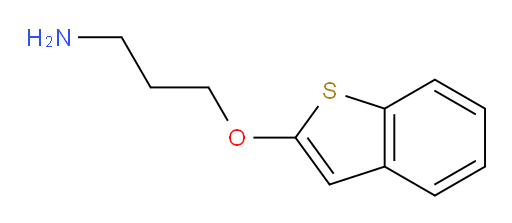 3-(1-benzothiophen-2-yloxy)propan-1-amine
