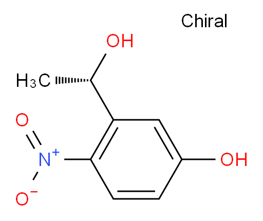 3-[(1S)-1-hydroxyethyl]-4-nitrophenol