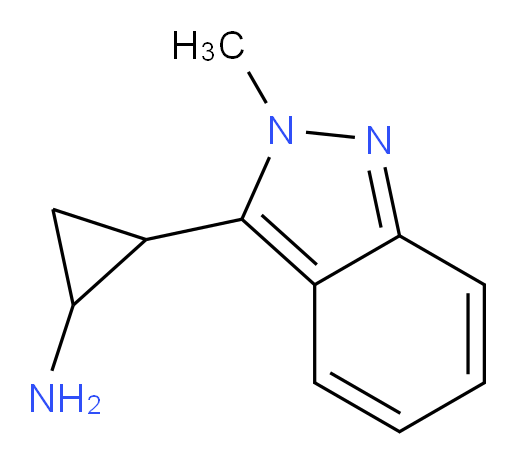 2-(2-methyl-2H-indazol-3-yl)cyclopropan-1-amine